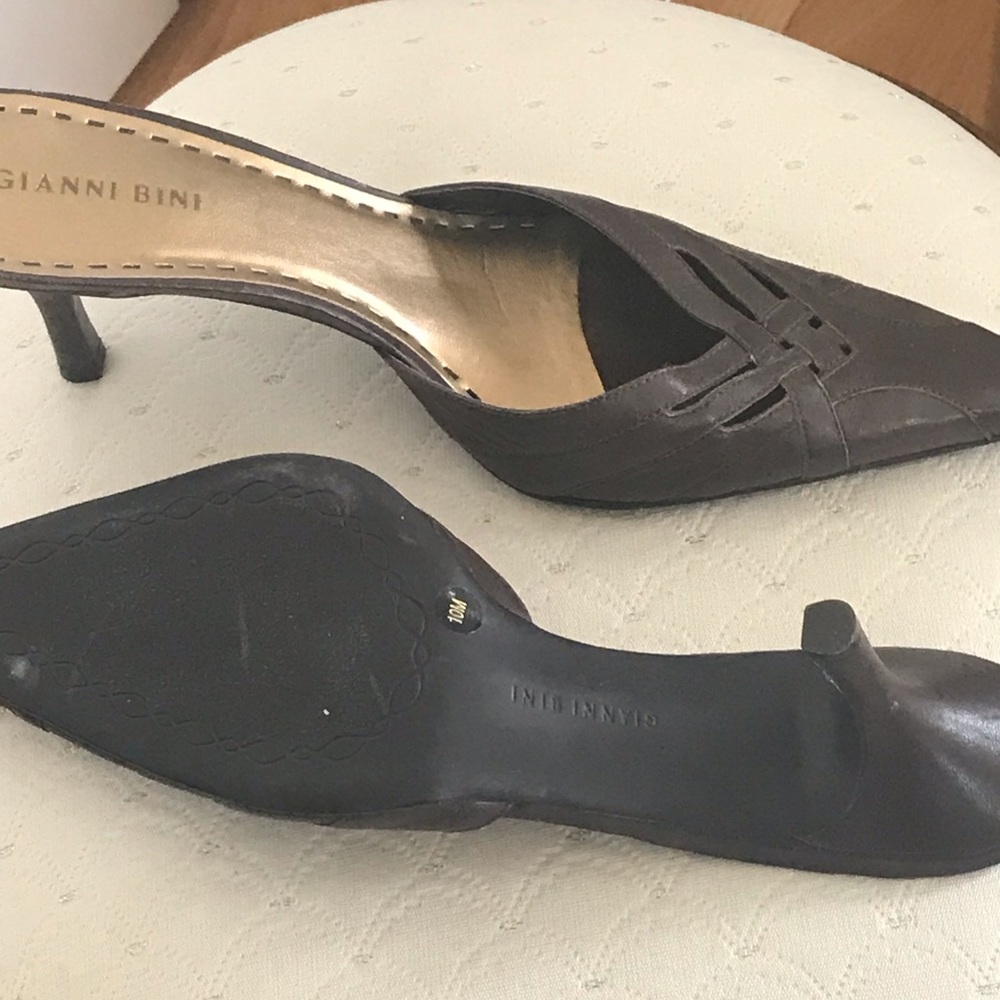 Beautiful black mules